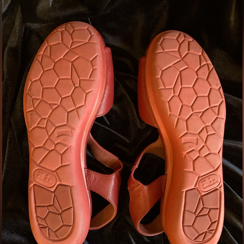 Camper Red Bubble Sandals - Picture 4 of 7